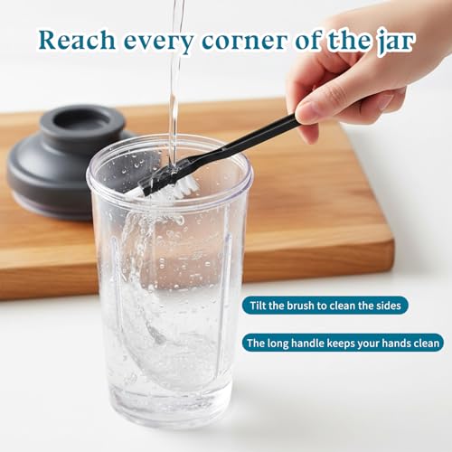 4-Piece Juicer Cleaning Brush Set - Compact Detail Brushes for Kitchen Tools