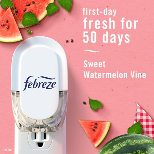 Scented Oil Plug-In Air Freshener Refills - Sweet Watermelon Vine, 3 Pack