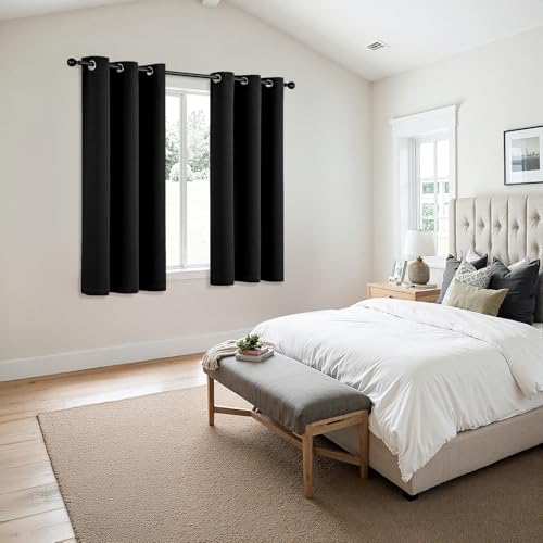 MIULEE Blackout Curtains 40x63 Inch Thermal Insulated Drapes 2 Panels