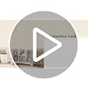 Off-White Buffet Server with Hutch and Wine Storage, 44-Inch Wide