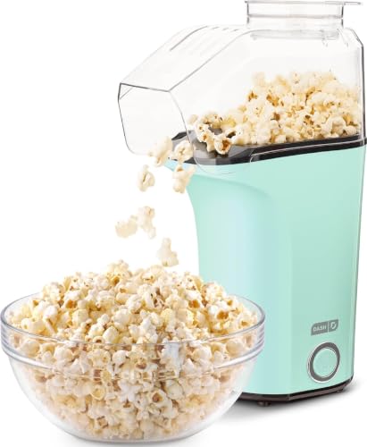 16-Cup Hot Air Popcorn Maker - Electric Oil-Free Popper with Butter Tray