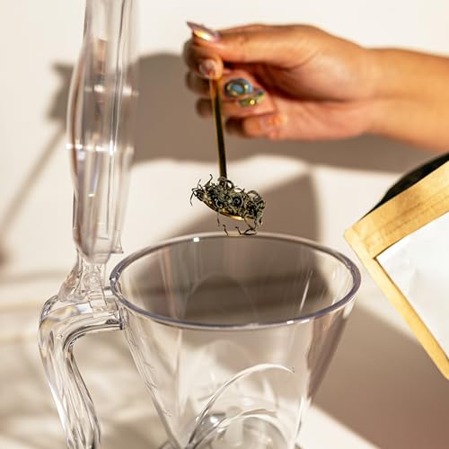 Tea Infuser for Loose Leaf Tea - Stainless Steel Filter, BPA-Free, Dishwasher Safe