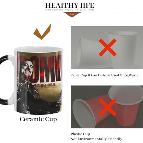 Negan Walking Dead Color-Changing Coffee Mug 11oz – Aigori
