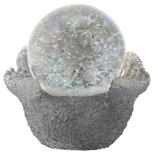 Koala and Joey Baby Water Snow Globe Miniature 45mm Polyresin Figurine