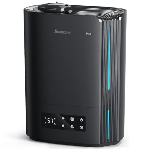6L Smart Ultrasonic Cool Mist Humidifier for Large Rooms and Bedrooms