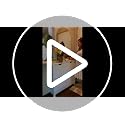 24x36 Inch Arched Wall Mirror, Brushed Metal Frame Vanity Mirror for Bathroom