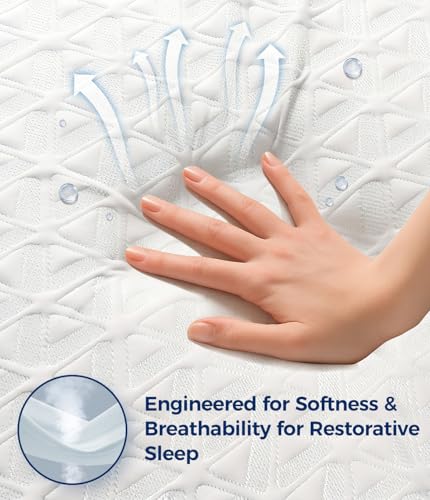 Queen Waterproof Mattress Protector - Soft Cooling Bed Cover