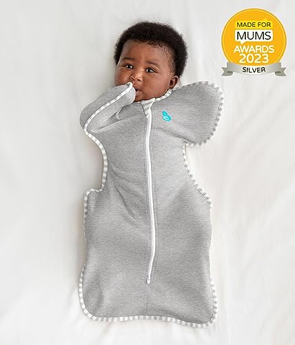 Love to Dream Swaddle Up S Baby Sleep Sack Gray Cotton 3.5-6 kg 8-13 lbs