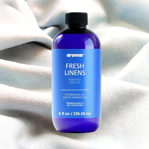 Fresh Linens Fragrance Oil 8oz - Long-Lasting Scent for Diffusers