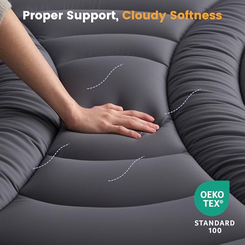 Queen Waterproof Mattress Pad with Deep Pocket - Noiseless Soft Protector