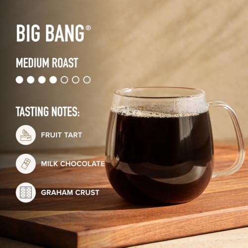 Peet's Coffee Big Bang Medium Roast Coffee Pods - 48 Count, Recyclable, Compatible with Keurig