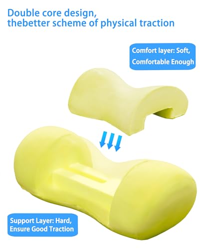 Small Neck Roll Pillow for Pain Relief | Travel Cervical Support