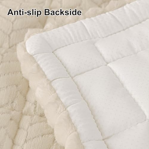 Non-Slip Pet Couch Cover - Washable Soft Sofa Slipcover (27.6 x 59 in)