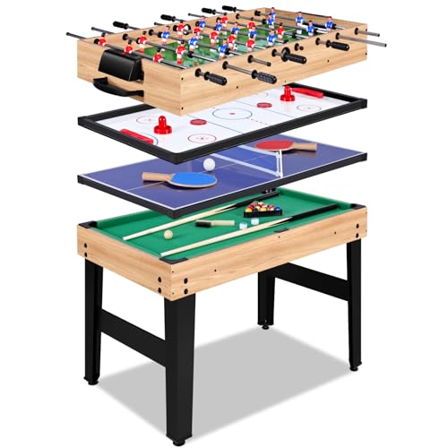 12-in-1 Multi-Game Arcade Table - 48-Inch Combo Game Table for Home
