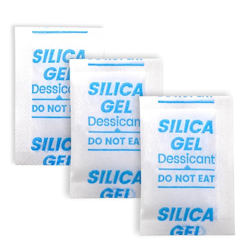 50PCS 5g Silica Gel Packets Rechargeable Moisture Absorbers