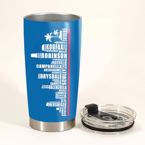 Schian 20oz Stainless Steel Insulated Skyline Tumbler with Lid - Gift for Men & Women