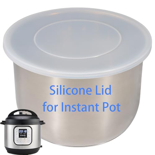 9.8-Inch Silicone Lid for 5 & 6 Quart Pressure Cooker Inner Pots