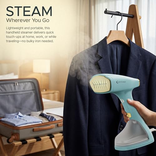 1500W Handheld Clothes Steamer - Fast Heat-Up & Portable Wrinkle Remover