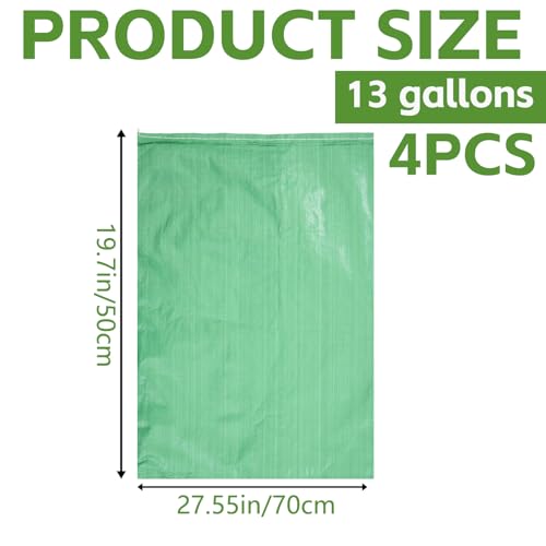 13 Gallon Slow Release Tree Watering Bags for New Trees & Shrubs (4-Pack)