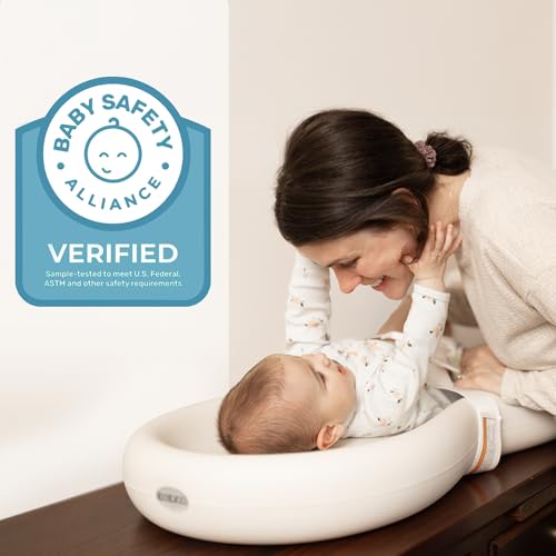 Waterproof Wipeable Diaper Changing Pad Soft Foam Baby Nursery Vanilla