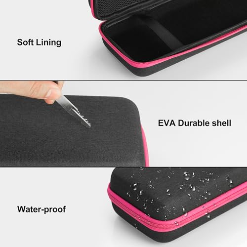 Portable Travel Steamer Carrying Case - Hard Shell Organizer for Garment Iron