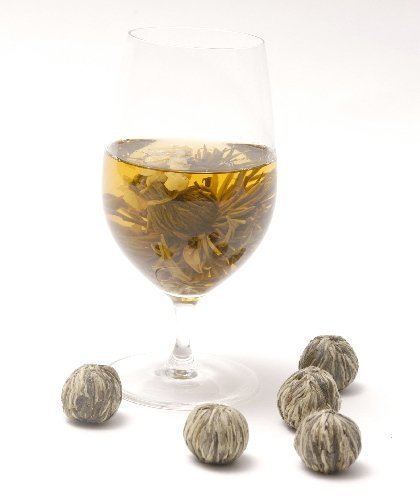 10 Blooming Flower Tea - 5 Jasmine and 5 Green