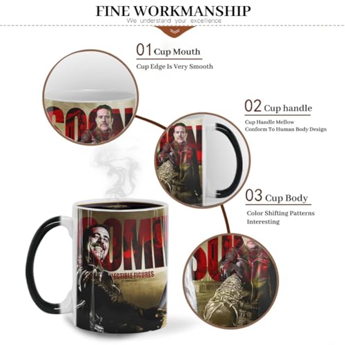 Negan Walking Dead Color-Changing Coffee Mug 11oz – Aigori