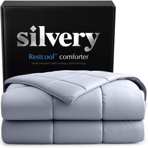 Cooling Comforter with Silver-Infused Technology for Hot Sleepers