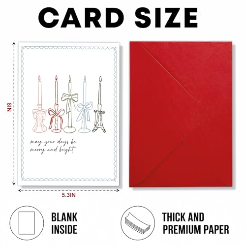 Funny Christmas Card for Boyfriend or Girlfriend - Naughty Holiday Greeting, Romantic Xmas Humor, Blank Inside with Envelope