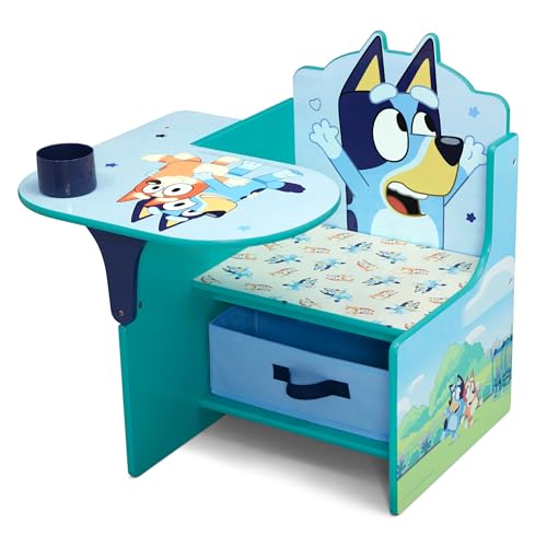 Kids Chair Desk with Storage Bin - Toddler Activity Workstation