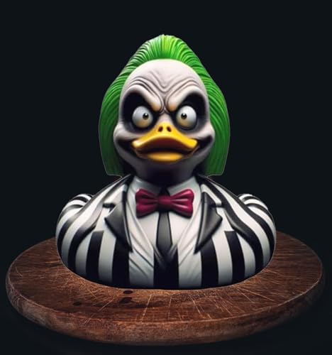 Horror Movie Character Duck Figurine 3.5-inch Resin Desk Decoration