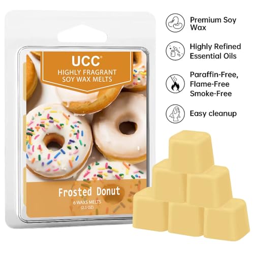 Highly Scented Soy Wax Melts Variety Pack - Natural Plant-Based Cubes (4 Pack)