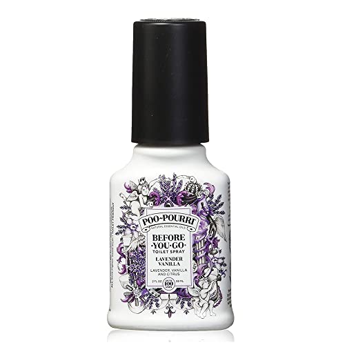 Lavender Vanilla Before-You-Go Toilet Spray - 2 Fl Oz (Pack of 2)