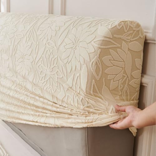 Stretch Headboard Cover for Queen & Cal King Beds - Dustproof Protector