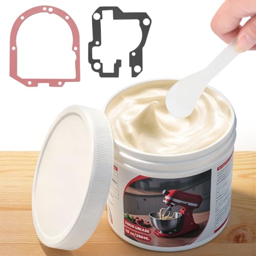 10 oz Food Grade Grease for Kitchen Appliances with Gasket and Spoon