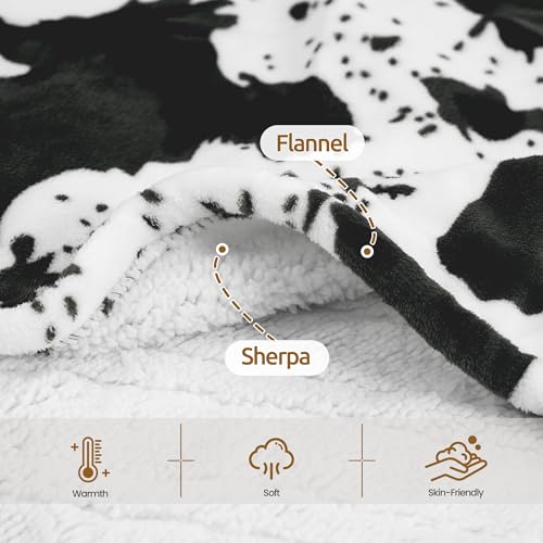 Electric Heated Throw Blanket, 50x60 Soft Sherpa Flannel with 6 Heat Levels