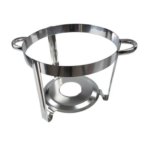 Round 7.5 QT Chafing Dish Buffet Set - Includes Water Pan, Food Pan, Fuel Holder, and Stand - Food Warmers for Parties by Classic Cuisine