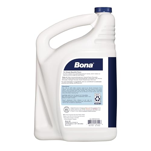 Bona Hardwood Floor Cleaner Refill - 128 fl oz Unscented