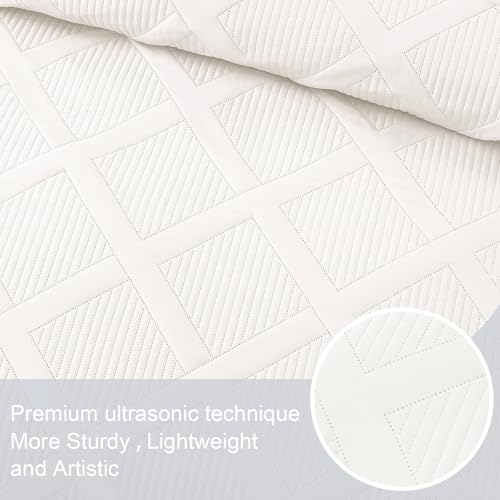 Exclusivo Mezcla King Size Quilt Set - Soft Lightweight Bedspread with 2 Shams
