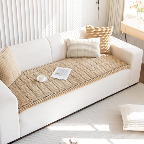 Non-Slip Pet Couch Cover & Furniture Protector - Washable Sofa Mat (27" x 71")