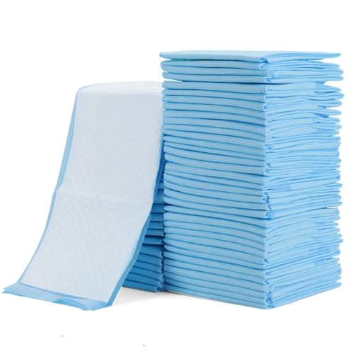 Disposable Baby Changing Pads 100 Pack Waterproof Underpads 17x13
