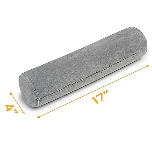 Cervical Neck Roll Memory Foam Pillow - Ergonomic Support for Sleeping