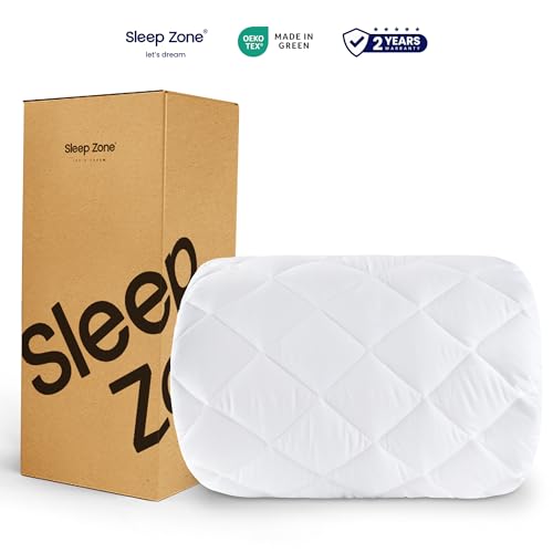 Twin Mattress Protector Pad - Deep Pocket, Washable & Breathable