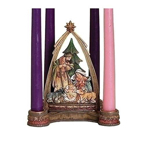 Joseph’s Studio 6-1/4-Inch Nativity Advent Candle Holder