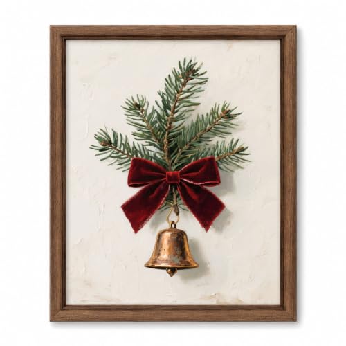 ZLKAPT Vintage Christmas Print 5 x 7 Solitary Unframed - Portrait