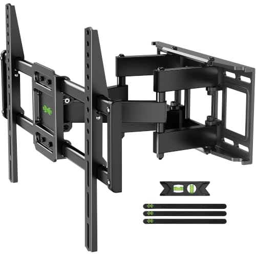 Full Motion TV Wall Mount Bracket for 42-82 Inch TVs - Swivel & Tilt