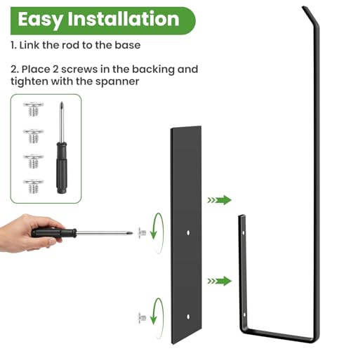 Magnetic Paper Towel Holder for Refrigerator & RV, Wall Mount Storage Rack