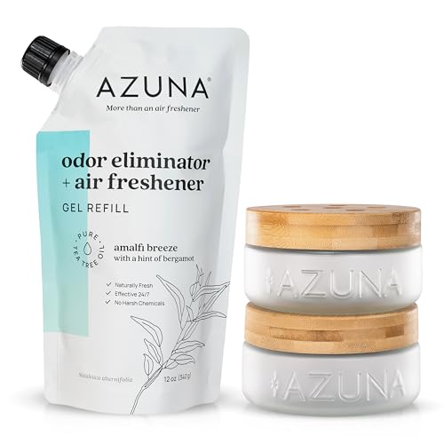 Azuna Odor Eliminator Kit Amalfi Breeze 12 Fl Oz - Natural Home Fragrance
