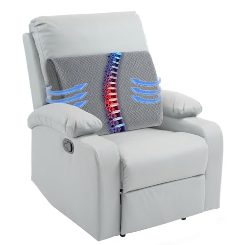 Extra Large Memory Foam Lumbar Support Pillow for Recliner