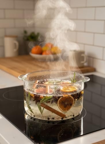 Simmering Potpourri Kit with Dried Citrus, Rose, Lavender & Spices